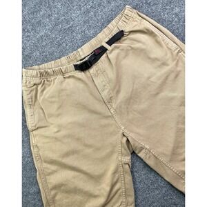 Gramicci‎ Mens XL Khaki Shorts Outdoor Climbing Hiking Adjustable Waist Casual